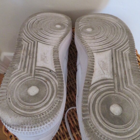 Nike | Size 12 | Mens Triple White Air Force 1 AF1 2020 Sneakers Shoes - Picture 8 of 8